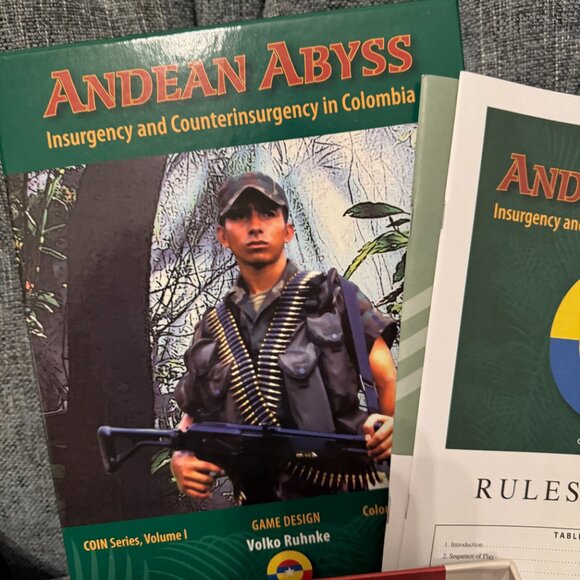 Andean Abyss (open, unpunched, cards sealed) GMT1212-18 GMT Games - Picture 11 of 14